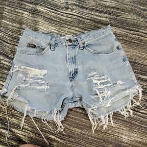 Vintage cutoff Lee shorts size 31